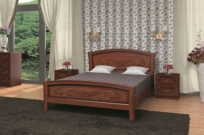 КАРИНА-16 Кровать из массива в Камышлове - kamyshlov.mebel24.online | фото 1