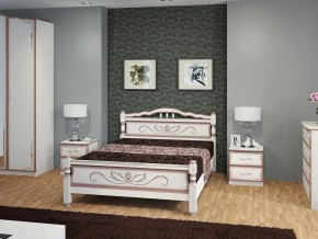 КАРИНА-5 Кровать из массива 900 (Дуб молочный) в Камышлове - kamyshlov.mebel24.online | фото