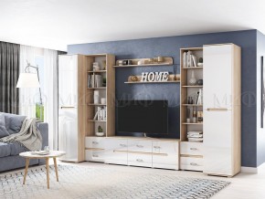 КИМ Полка (Дуб сонома) в Камышлове - kamyshlov.mebel24.online | фото 2