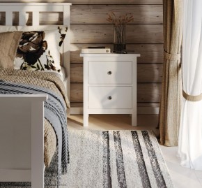 Комод 02 Кантри белый с двумя ящиками в Камышлове - kamyshlov.mebel24.online | фото 4