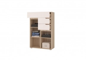 Комод АНТАЛИЯ (Сонома/Графит софт) в Камышлове - kamyshlov.mebel24.online | фото 2