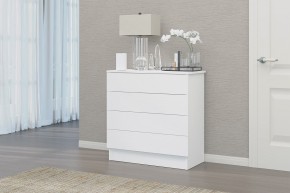 Комод Фаворит-3 (Белый текстурный) в Камышлове - kamyshlov.mebel24.online | фото