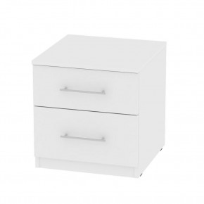Комод K-48x45x45-1 Калисто (тумба прикроватная) Белый в Камышлове - kamyshlov.mebel24.online | фото