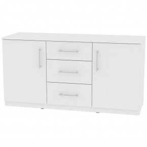 Комод K-70x135x45-1 (Белый) Калисто в Камышлове - kamyshlov.mebel24.online | фото