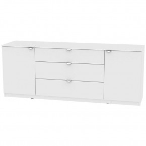 Комод K-70x180x45-1-TR (Белый) Калисто в Камышлове - kamyshlov.mebel24.online | фото