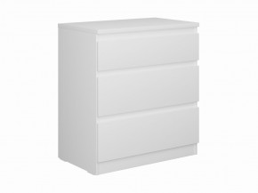 Комод КАСТОР с тремя ящиками, цвет белый в Камышлове - kamyshlov.mebel24.online | фото