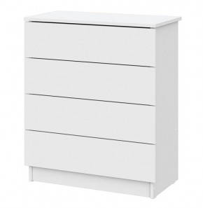 Комод КМ 1 (Серия 2) Белый текстурный в Камышлове - kamyshlov.mebel24.online | фото 3