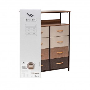 Комод Leset Локи 8 ящ. с полкой в Камышлове - kamyshlov.mebel24.online | фото 10