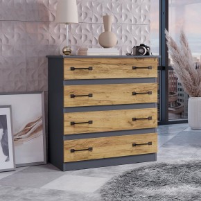 Комод Лофт (графит/крафт) в Камышлове - kamyshlov.mebel24.online | фото 3