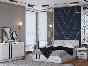 МАГНОЛИЯ Комод (Белый глянец/Белый) в Камышлове - kamyshlov.mebel24.online | фото 3