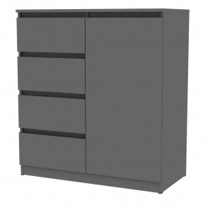 Комод Мальта K114 (Графит) в Камышлове - kamyshlov.mebel24.online | фото