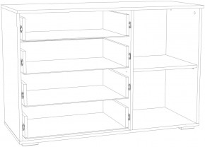 Комод НМ 041.39 "Банни" (Бисквит) в Камышлове - kamyshlov.mebel24.online | фото 4