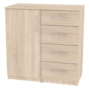 Комод "Калисто (K17)" ручка рейлинг (Дуб сонома) в Камышлове - kamyshlov.mebel24.online | фото