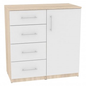Комод "Калисто (K18)" ручка рейлинг (ДСС-Белый) в Камышлове - kamyshlov.mebel24.online | фото
