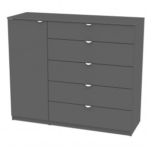 Комод "Калисто (K40)" ручка торцевая (Графит) в Камышлове - kamyshlov.mebel24.online | фото