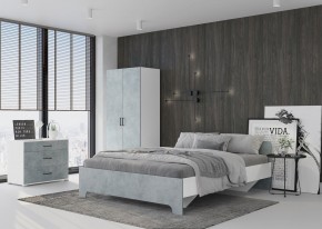 Комод VICTOR (Белый/Бетон) в Камышлове - kamyshlov.mebel24.online | фото 3