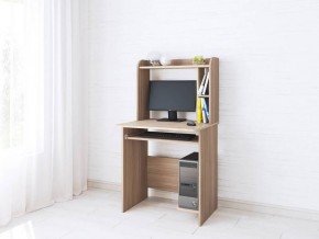 Компьютерный стол Грета-1 ясень шимо/дуб сонома в Камышлове - kamyshlov.mebel24.online | фото