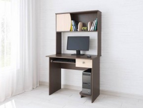Компьютерный стол Грета-4 венге/дуб молочный в Камышлове - kamyshlov.mebel24.online | фото