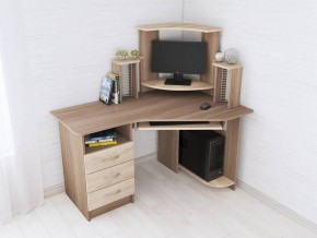 Компьютерный стол Грета-7 ясень шимо/дуб сонома в Камышлове - kamyshlov.mebel24.online | фото
