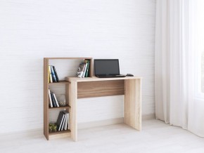 Компьютерный стол Квартет-2 Дуб сонома/Ясень шимо в Камышлове - kamyshlov.mebel24.online | фото