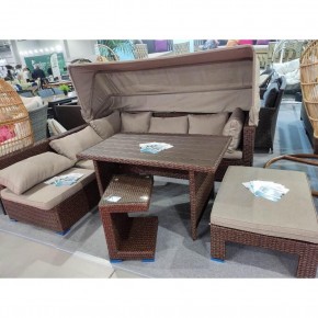 Комплект мебели с диваном AFM-320B-T320 Brown в Камышлове - kamyshlov.mebel24.online | фото 2