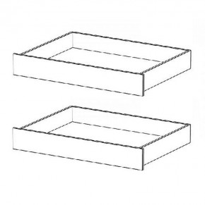Комплект ящиков для кровати 1800 Соня-3 (Неокрашенный массив) в Камышлове - kamyshlov.mebel24.online | фото