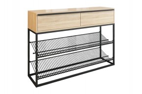 КРАФТ 2 Обувница (дуб сонома) в Камышлове - kamyshlov.mebel24.online | фото