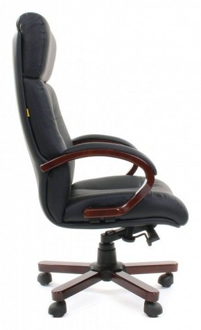 Кресло для руководителя Chairman 421 черный/орех темный, черный в Камышлове - kamyshlov.mebel24.online | фото 3