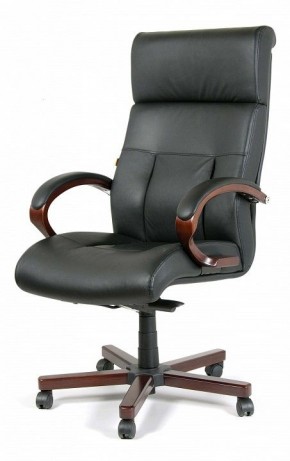 Кресло для руководителя Chairman 421 черный/орех темный, черный в Камышлове - kamyshlov.mebel24.online | фото 7