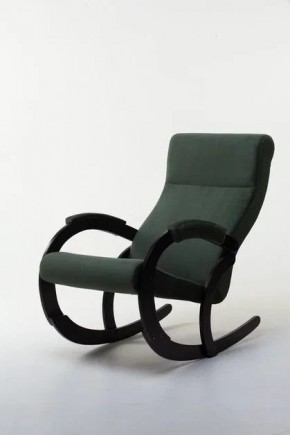 Кресло-качалка КОРСИКА 34-Т-AG (зеленый) в Камышлове - kamyshlov.mebel24.online | фото