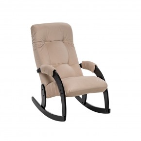 Кресло-качалка Модель 67 Венге, ткань V 18 в Камышлове - kamyshlov.mebel24.online | фото 2