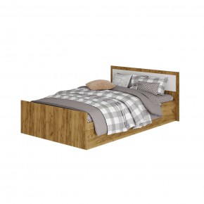 Кровать 1,2 Евро LIGHT КР-06 (крафт/белый) *без основания в Камышлове - kamyshlov.mebel24.online | фото