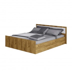 Кровать 1,6 Евро LIGHT КР-17 (крафт/белый) *без основания в Камышлове - kamyshlov.mebel24.online | фото