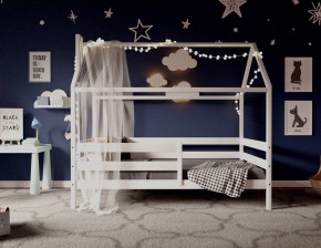 Кровать-домик 80*160 Белый в Камышлове - kamyshlov.mebel24.online | фото 2