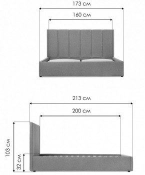 Кровать двуспальная Афродита-3 в Камышлове - kamyshlov.mebel24.online | фото 11