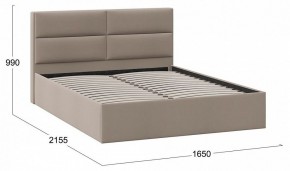 Кровать двуспальная Глосс в Камышлове - kamyshlov.mebel24.online | фото 3