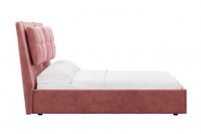 Кровать Ester 1400 с основанием и ПМ (Ультра коралл) Модель 311 в Камышлове - kamyshlov.mebel24.online | фото 3