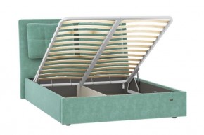 Кровать Ester 1600 с основанием и ПМ (Ультра Минт) Модель 311 в Камышлове - kamyshlov.mebel24.online | фото 2