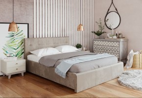 Кровать Изабелла с латами Newtone light beige 1400x2000 в Камышлове - kamyshlov.mebel24.online | фото 2