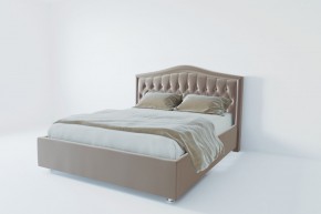 Кровать Калининград с ПМ 800 (велюр светло-серый) в Камышлове - kamyshlov.mebel24.online | фото 2