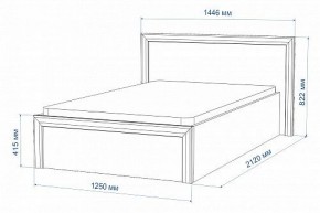Кровать полутораспальная Нобиле Кр-120 в Камышлове - kamyshlov.mebel24.online | фото 3