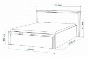 Кровать полутораспальная Нобиле Кр-140 в Камышлове - kamyshlov.mebel24.online | фото 2