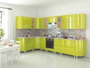 Кухня Танго лайм модульная в Камышлове - kamyshlov.mebel24.online | фото 2