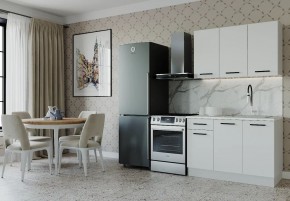 Кухонный гарнитур Белый Глянец 1200 (Стол. 38мм) в Камышлове - kamyshlov.mebel24.online | фото 1
