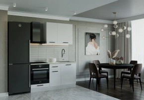 Кухонный гарнитур Белый Глянец 1600 (Стол. 26мм) в Камышлове - kamyshlov.mebel24.online | фото 1