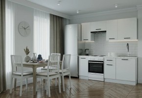 Кухонный гарнитур Белый Глянец 2000 (Стол. 26мм) в Камышлове - kamyshlov.mebel24.online | фото 1