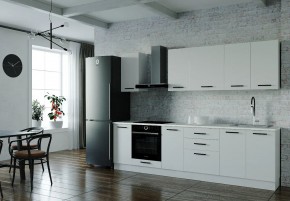 Кухонный гарнитур Белый Глянец 2800 (Стол. 38мм) в Камышлове - kamyshlov.mebel24.online | фото