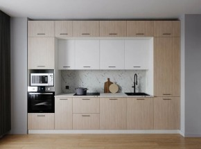 Кухонный гарнитур Демо 3400 (Стол. 38мм) в Камышлове - kamyshlov.mebel24.online | фото 1