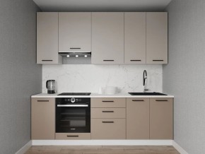 Кухонный гарнитур Каппучино 2400 h950 (Стол. 38мм) в Камышлове - kamyshlov.mebel24.online | фото