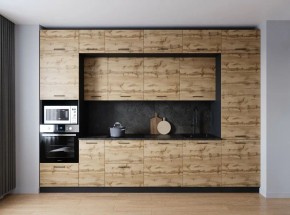 Кухонный гарнитур Крафт 3400 (Стол. 38мм) в Камышлове - kamyshlov.mebel24.online | фото